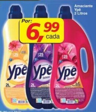 Supermercados Guanabara Amaciante Ype 2L oferta