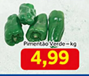 Pimentao Verde 1kg