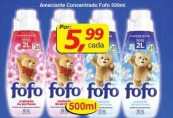 Supermercados Guanabara Amaciante Concentrado Fofo 500ml oferta