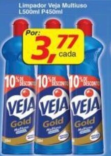 Supermercados Guanabara Limpador Veja Multiuso Leve 500ml pague 450ml oferta