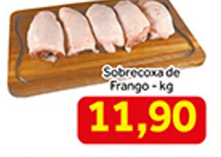 Shibata Supermercados Sobrecoxa de Frango 1kg oferta