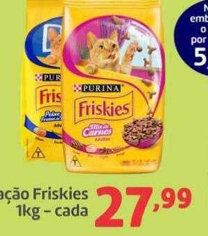 Ração friskies cada