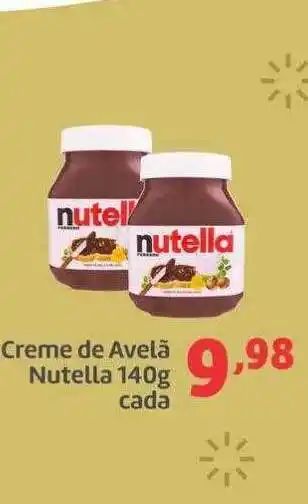Belem Supermercados Creme de avelã nutella cada oferta