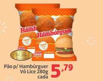 Belem Supermercados Pão p hambúrguer vó lice cada oferta