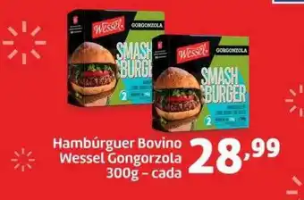 Belem Supermercados Hambúrguer bovino wessel gorgonzola cada oferta