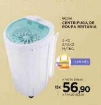 Benoit Centrifuga de roupa britânia oferta