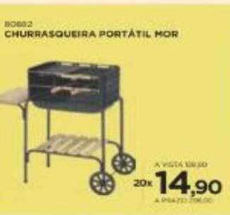 Benoit Churrasqueira portátil mor oferta