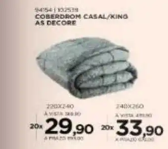 Benoit Coberdrom casal king as decore oferta
