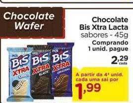 Carrefour Chocolate bis xtra lacta oferta