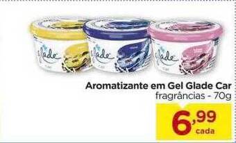 Carrefour Aromatizante em gel glade car fragrâncias oferta