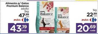 Carrefour Alimento p gatos premium balance oferta
