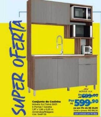 Lojas Becker Conjunto de cozinha oferta