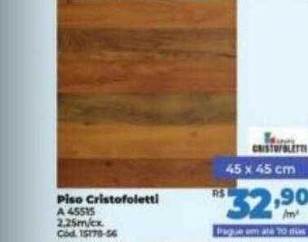 Lojas Becker Piso cristofoletti oferta