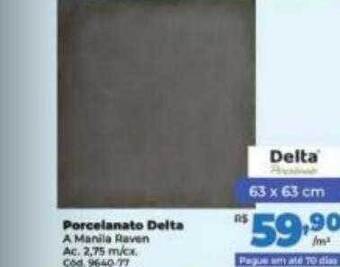 Lojas Becker Porcelanato delta oferta