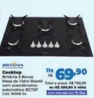 Cooktop britânia