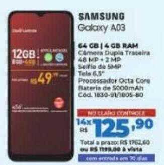 Samsung galaxy a03