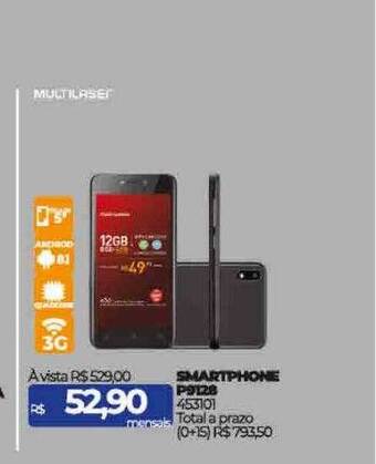 Lojas Certel Smartphone p9128 oferta