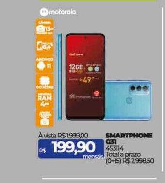 Lojas Certel Motorola smartphone g31 oferta