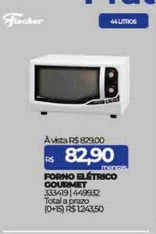 Lojas Certel Forno elétrico gourmet oferta
