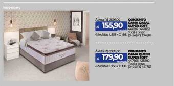 Lojas Certel Conjunto cama casal super soft conjunto cama queen super soft oferta
