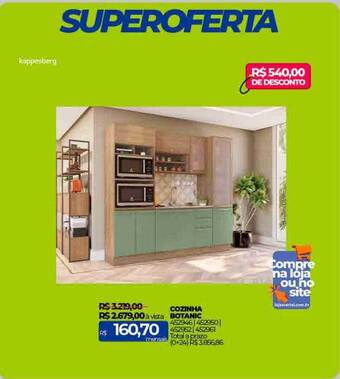 Lojas Certel Cozinha botanic oferta
