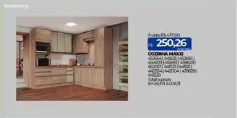 Lojas Certel Cozinha maxxi oferta