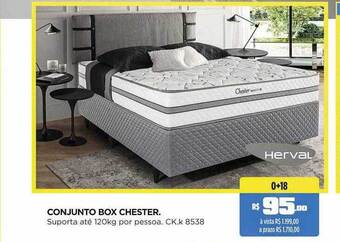 Lojas Koerich Conjunto box chester oferta