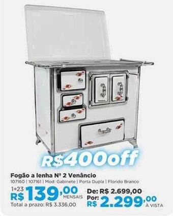Fogão a lenha n° 2 venâncio