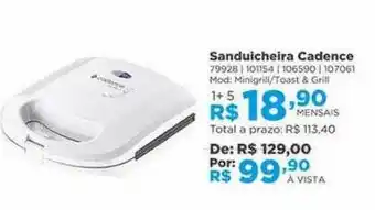 Sanduicheira cadence