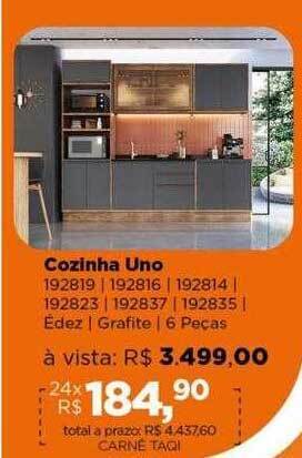 Lojas TaQi Cozinha uno oferta