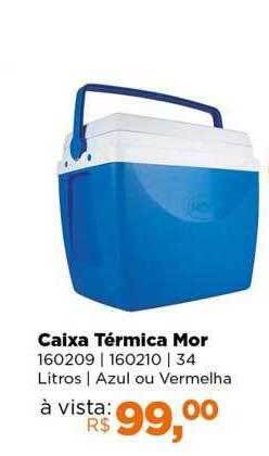 Lojas TaQi Caixa térmica mor oferta