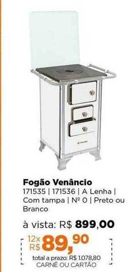 Lojas TaQi Fogão venâncio oferta