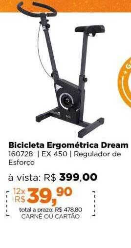 Bicicleta ergométrica dream