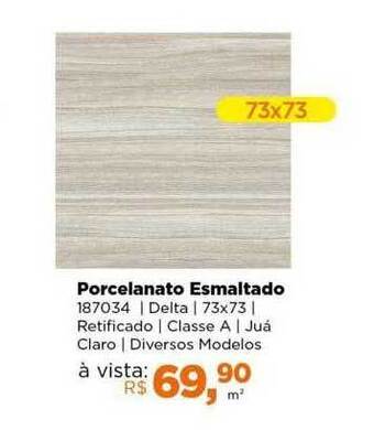 Lojas TaQi Porcelanato esmaltado oferta