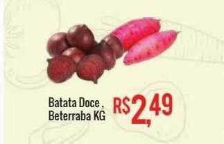 Mart Minas Batata doce beterraba oferta