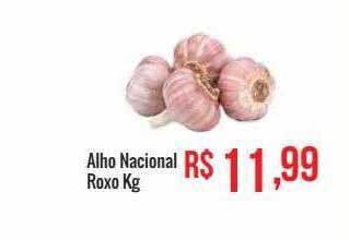 Mart Minas Alho nacional roxo oferta