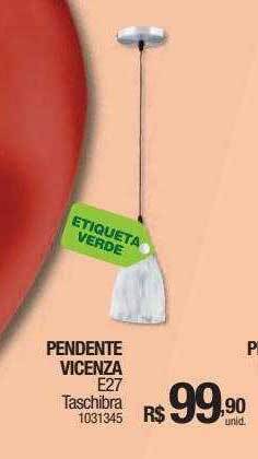 Pendente vicenza e27 taschibra