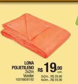 Lona polietileno