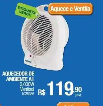 Milium Aquecedor de ambiente a1 2.000 ventisol oferta