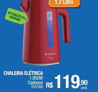 Milium Chaleira elétrica 1.850w cadence oferta