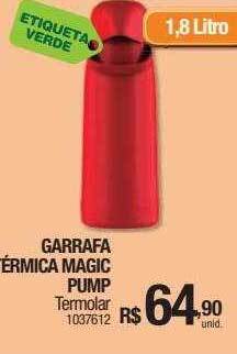 Garrafa térmica magic pump termolar