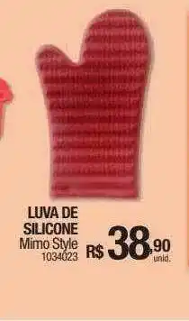 Milium Luva de silicone mimo style oferta