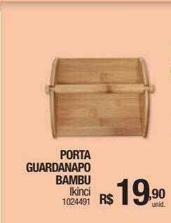 Porta guardanapo bambu