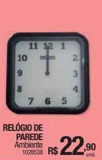 Relógio de parede ambiente
