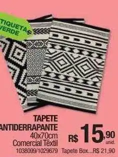 Tapete antiderrapante