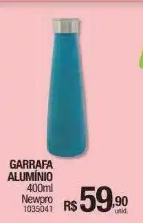 Milium Garrafa alumínio newpro oferta