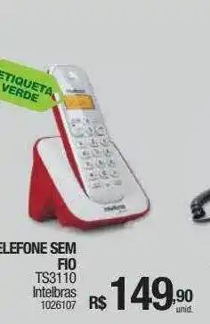 Telefone sem fio ts3110