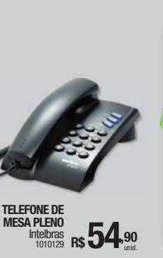 Milium Telefone de mesa pleno intelbras oferta
