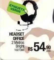 Milium Headset office 2 metros bright oferta