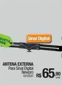 Milium Antena externa para sinal digital newpro oferta